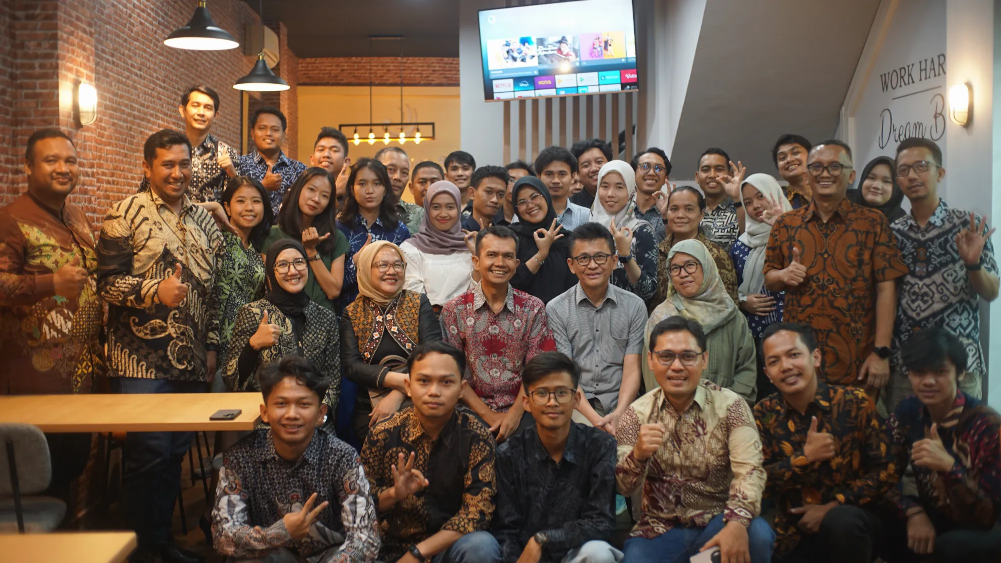 The OWL team at the annual gathering
